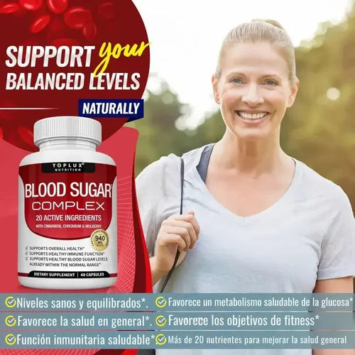 Pack Control Glucosa 30 Días - 30 Parches + 60 Cápsulas