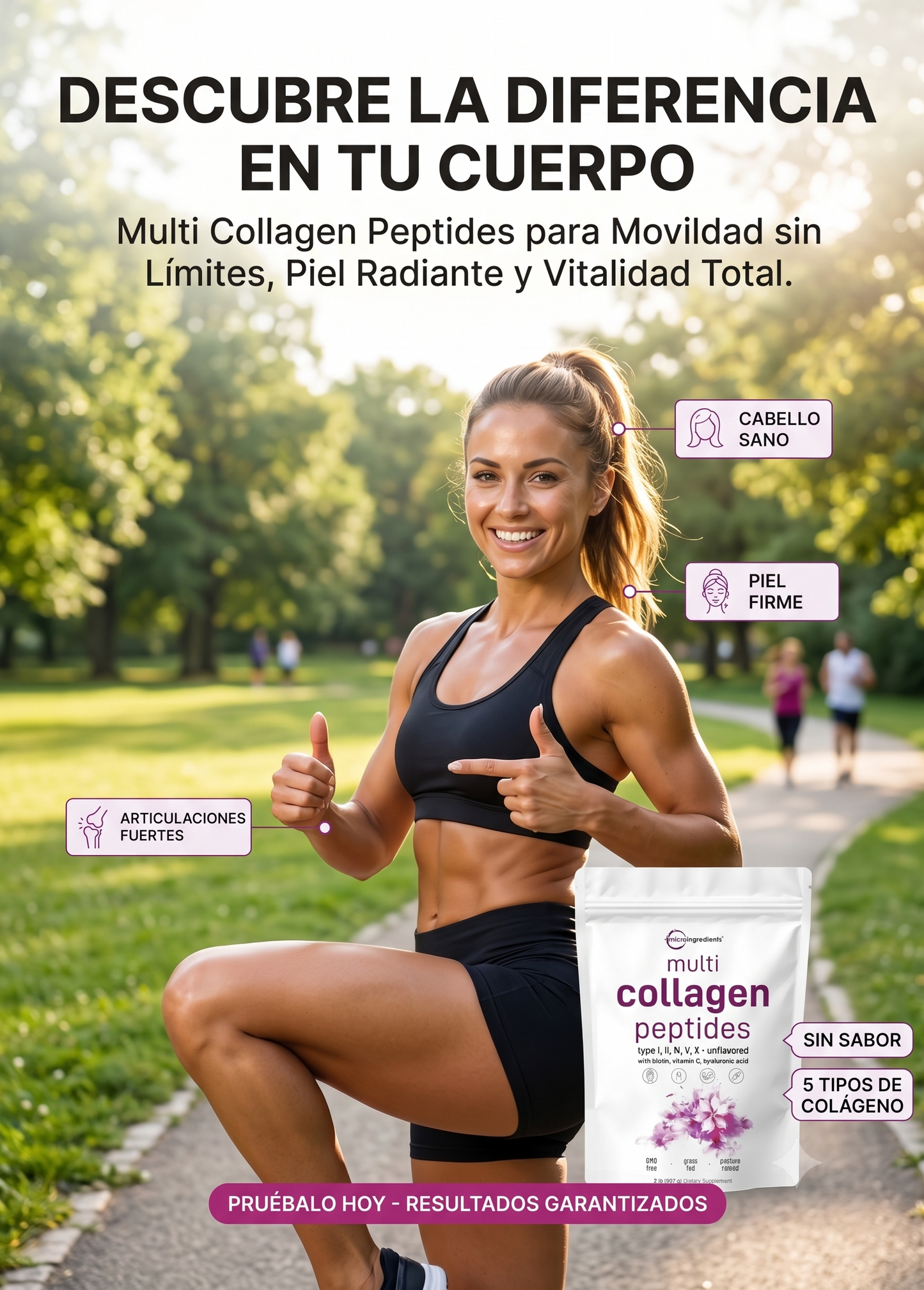 MULTI COLLAGEN PEPTIDES 907g (2lb)