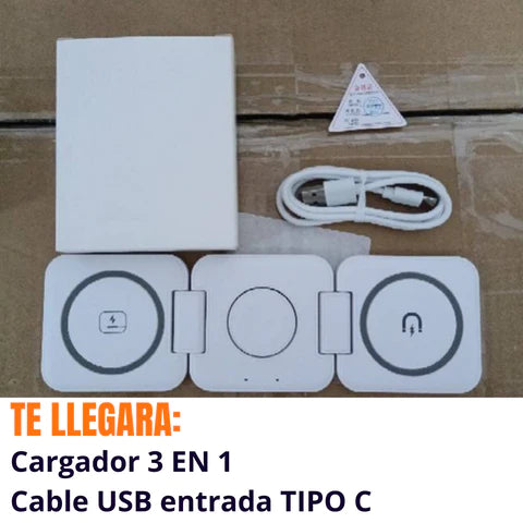 Cargador 3 En 1