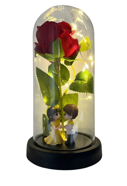 Cupula Rosa Eterna Principe Y Princesa