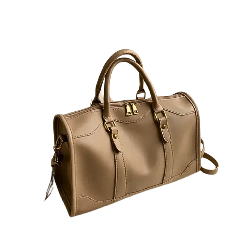 Bolso Cartera Vintage Cuero Pu C Cierre