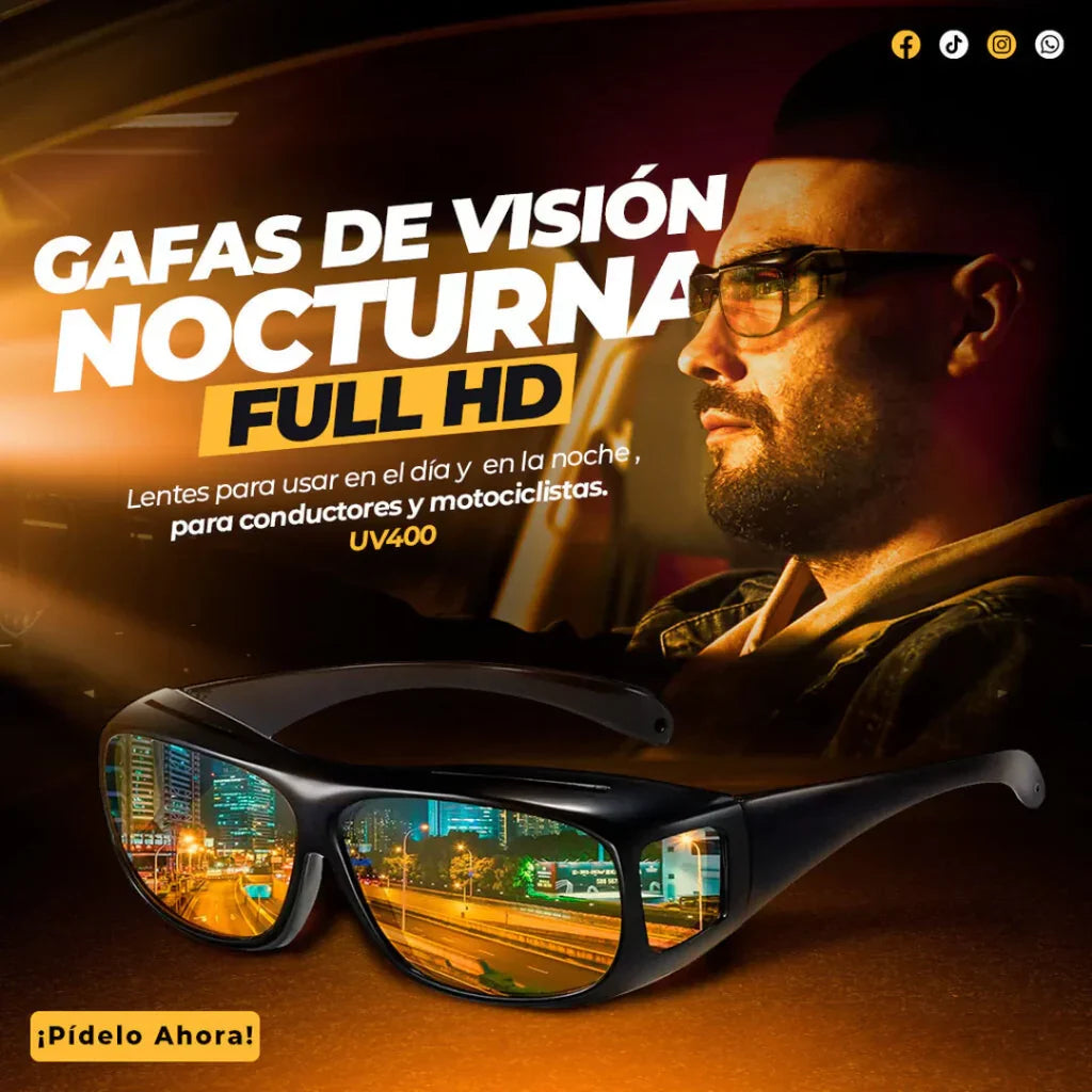 Lentes 2 En 1 Para Conducir Vision Dia