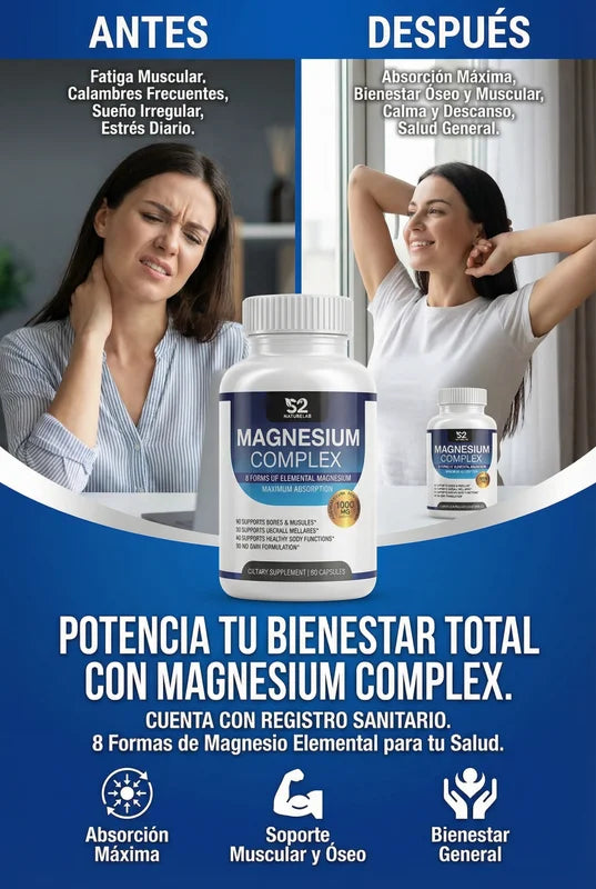 S2 Magnesium Complex 8 Formulas