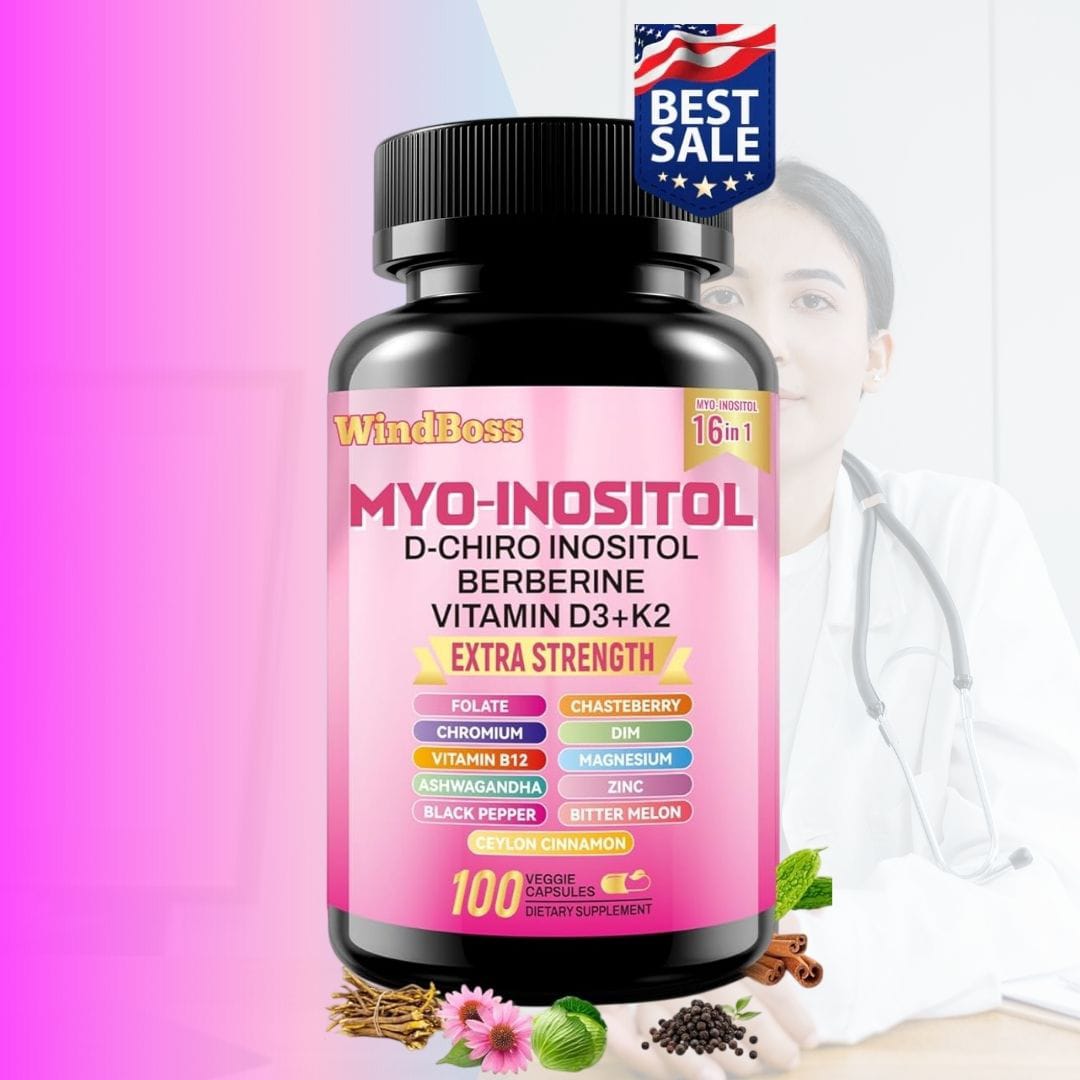 Combo Windboss corti health myo inositol