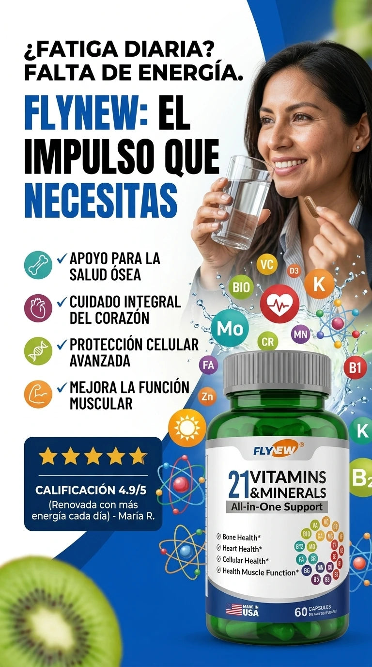 21 Vitamins Minerals All In One Supp