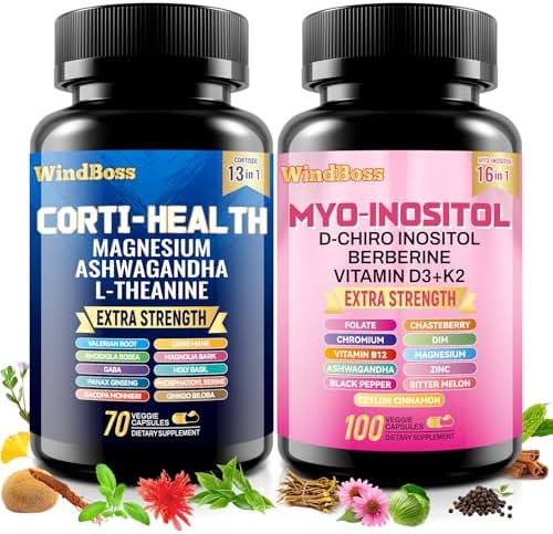 Combo Windboss corti health myo inositol