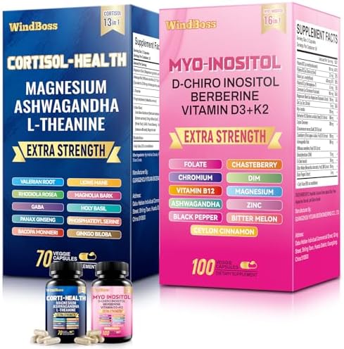 Combo Windboss corti health myo inositol