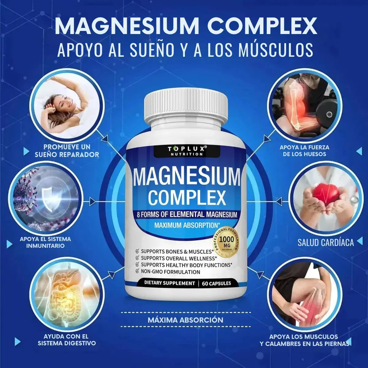 S2 Magnesium Complex 8 Formulas