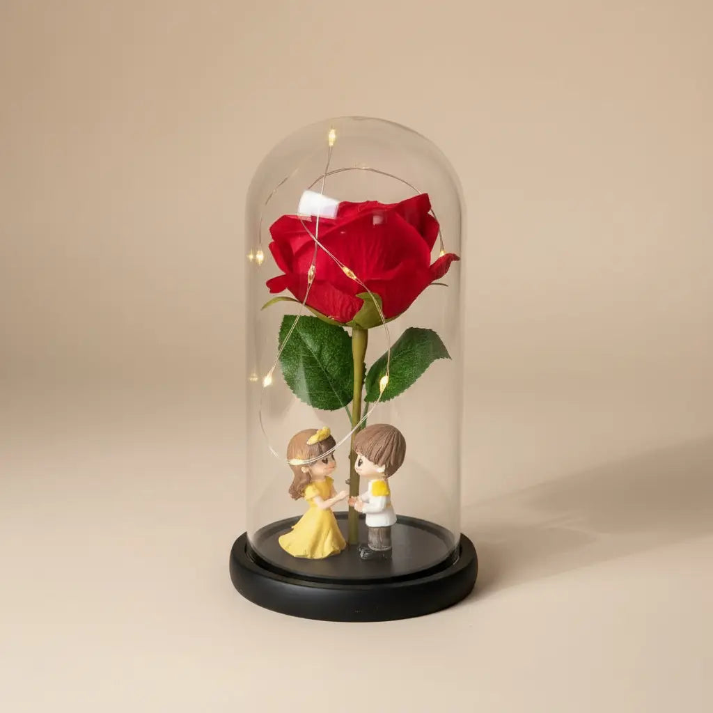 Cupula Rosa Eterna Principe Y Princesa
