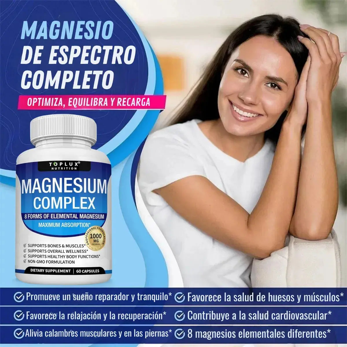 S2 Magnesium Complex 8 Formulas