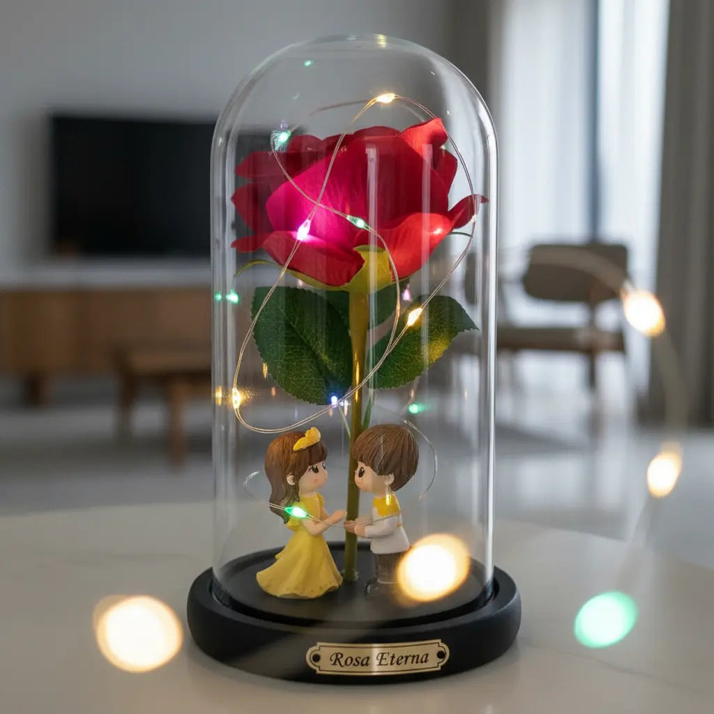 Cupula Rosa Eterna Principe Y Princesa