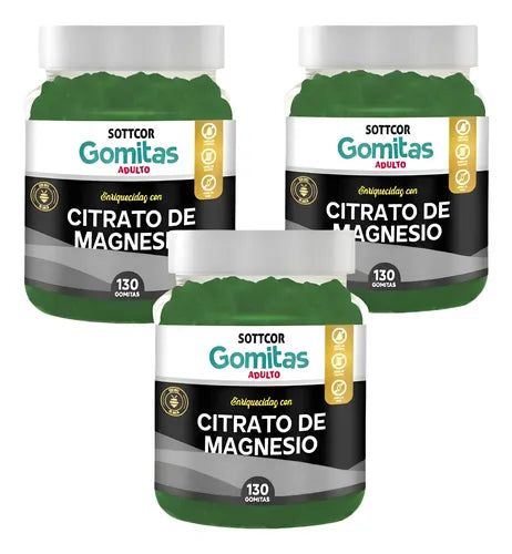 Gomitas Adultos Citrato De Magnesio