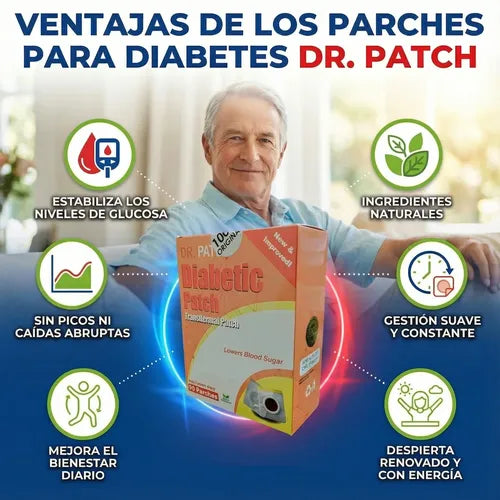 Pack Control Glucosa 30 Días - 30 Parches + 60 Cápsulas