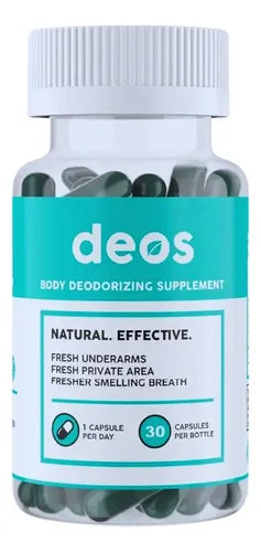Deos Desodorante Interno 30 Cápsulas Inoloro