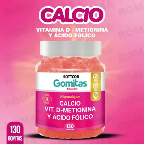 Gomitas De Calcio Sottcor
