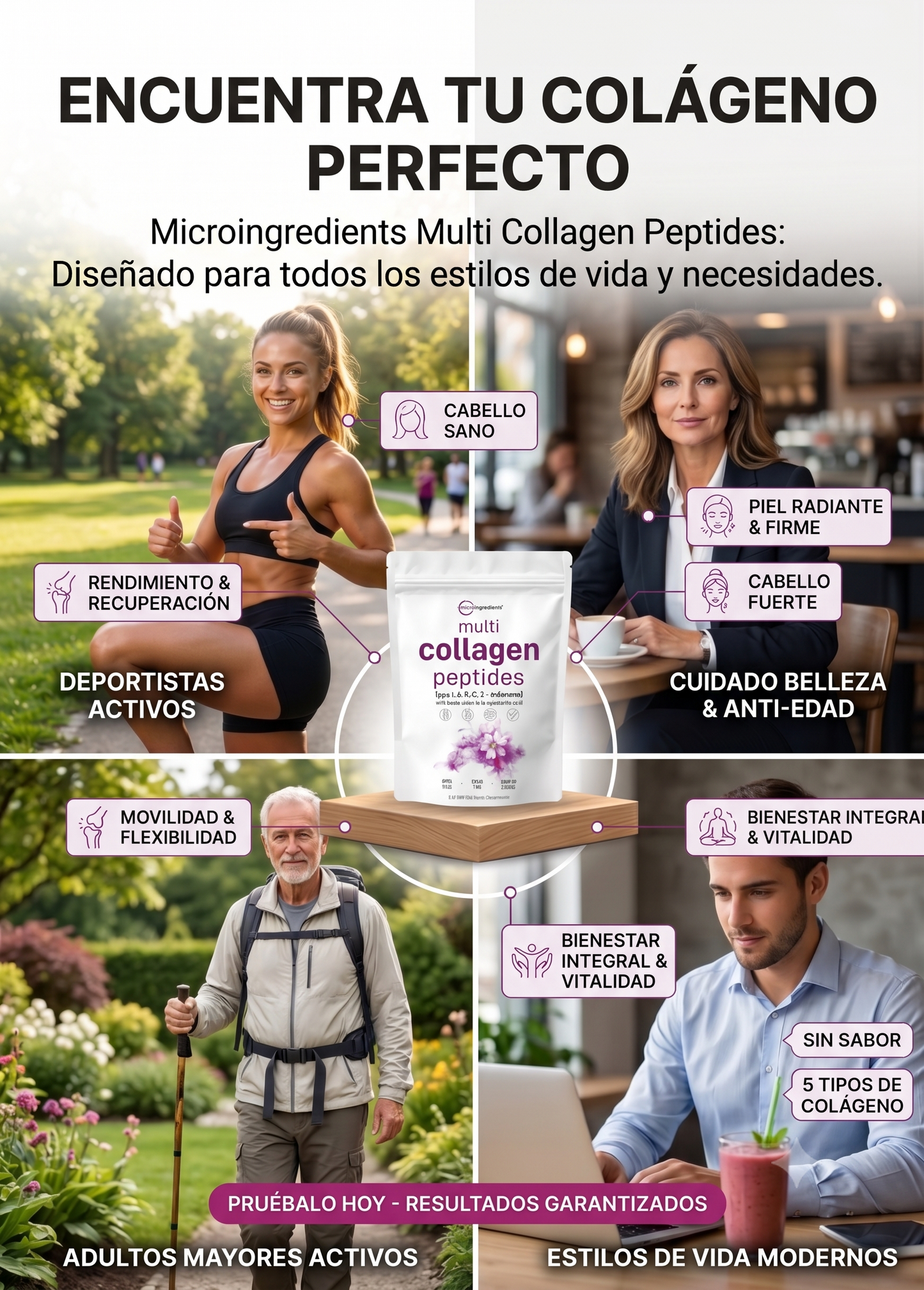 MULTI COLLAGEN PEPTIDES 907g (2lb)