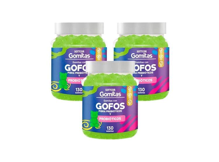 Gomitas Para Ninos Gofos Con Fibra