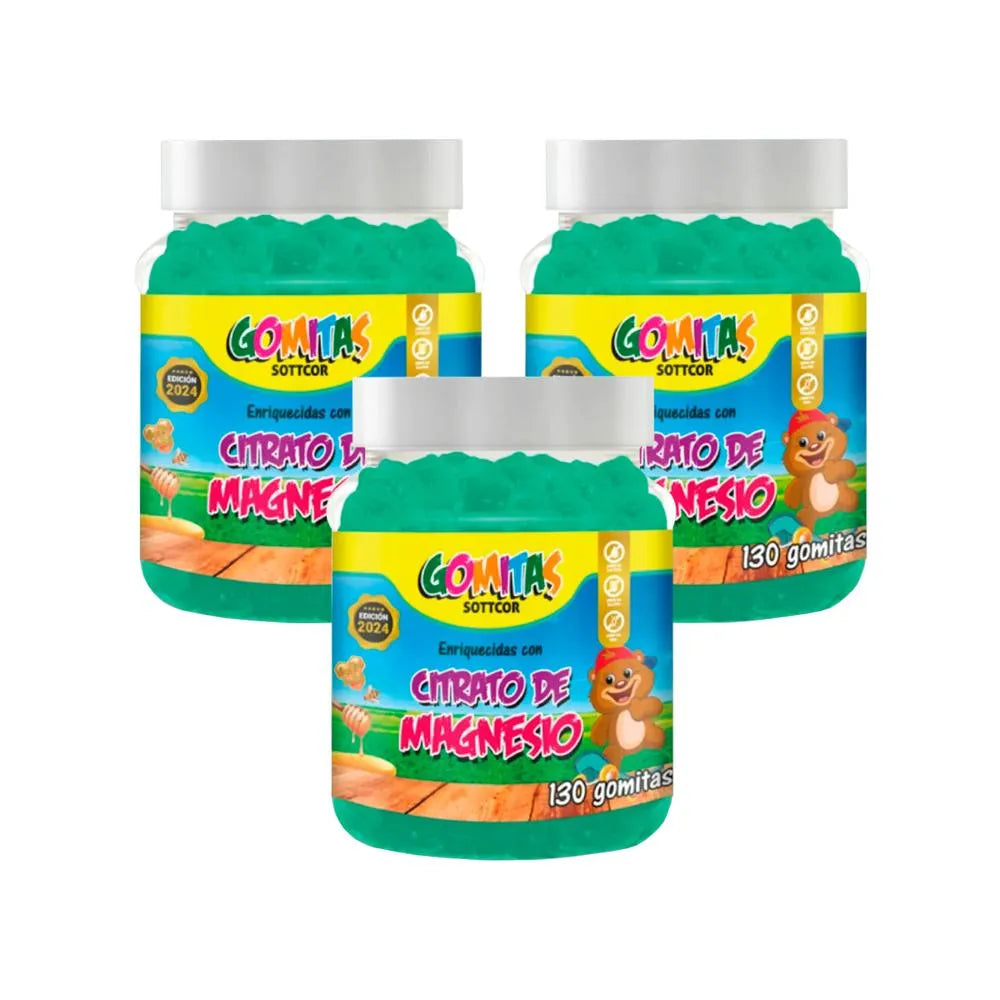 Gomitas Para Ninos Magnecio Sottcor