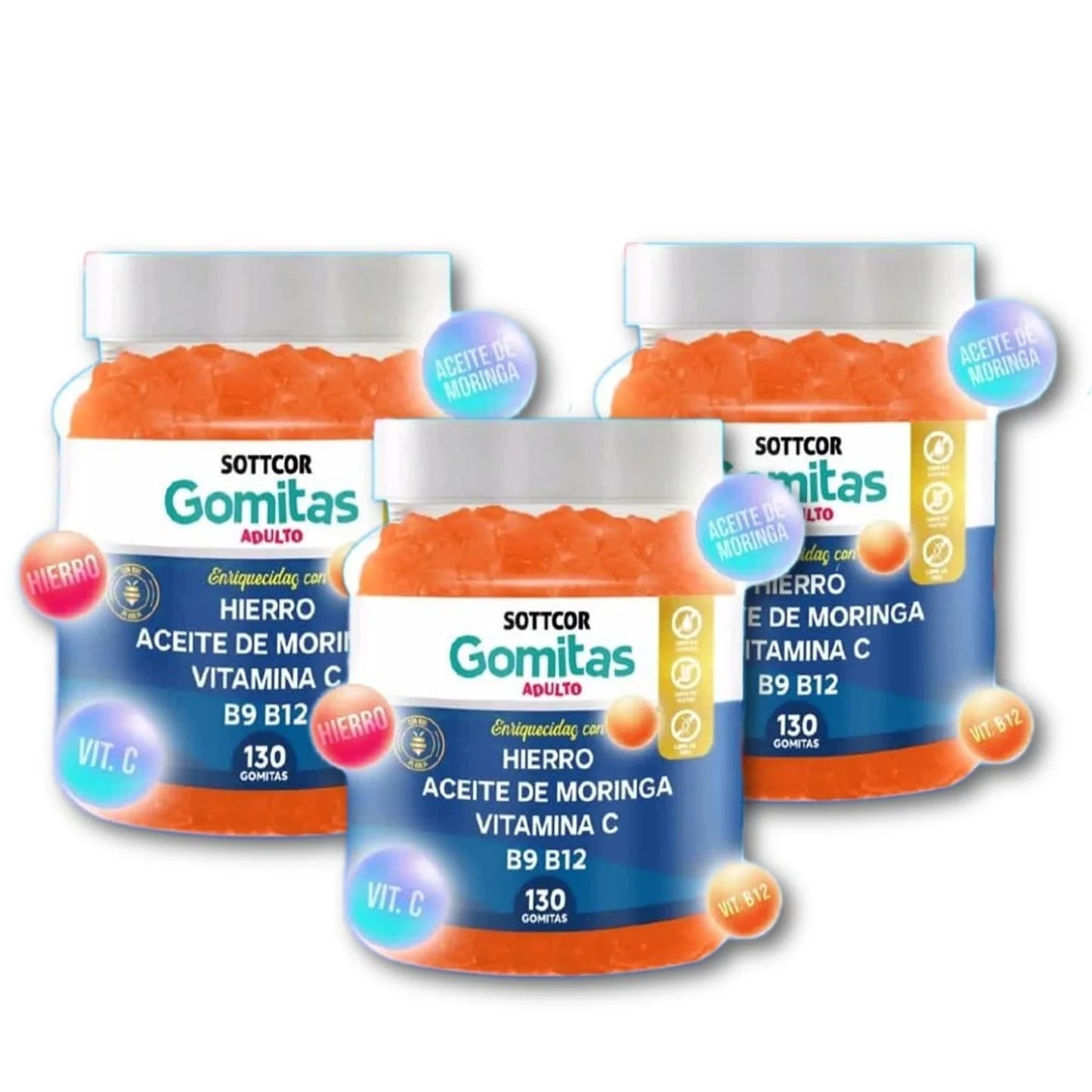 Gomitas De Hierro Sottcor